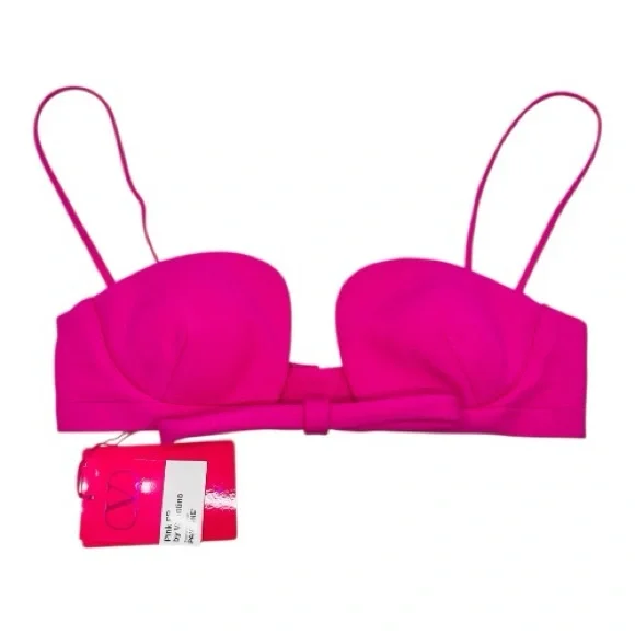 Valentino’s Pink PP Fall/Winter 2022-23 collection - Crepe Couture Bralette - Picture 1 of 5